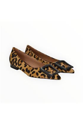 Ballerina donna in cavallino leopardato. BIBI LOU- | 610Z91-CAVALLINO